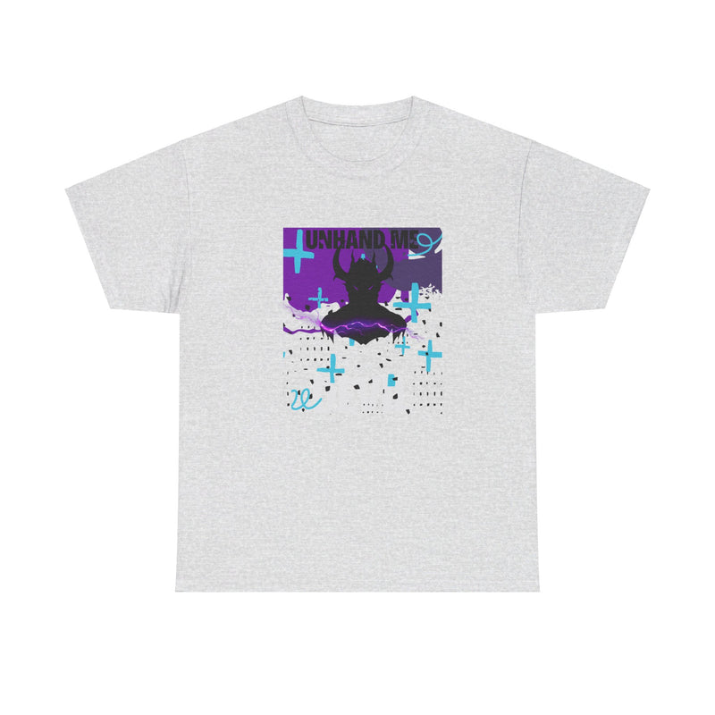 Women's Unhand Me Devil Black Retro tee