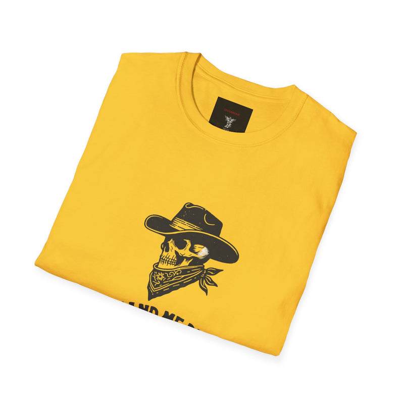 Male Softstyle T-Shirt Unhand Me Devil