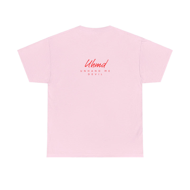 Women's Unhand Me Devil Mr, Skull tee