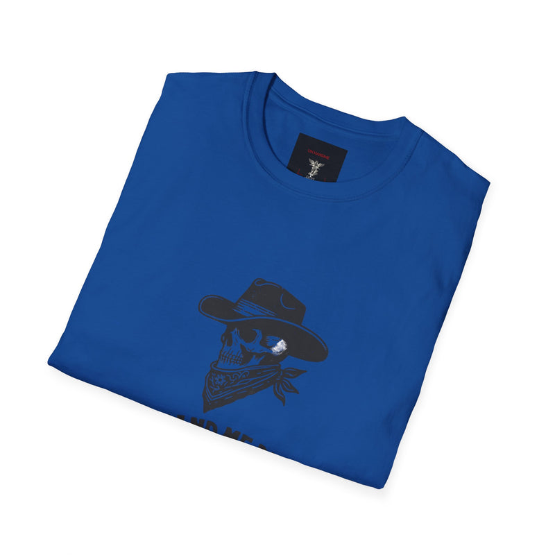 Male Softstyle T-Shirt Unhand Me Devil