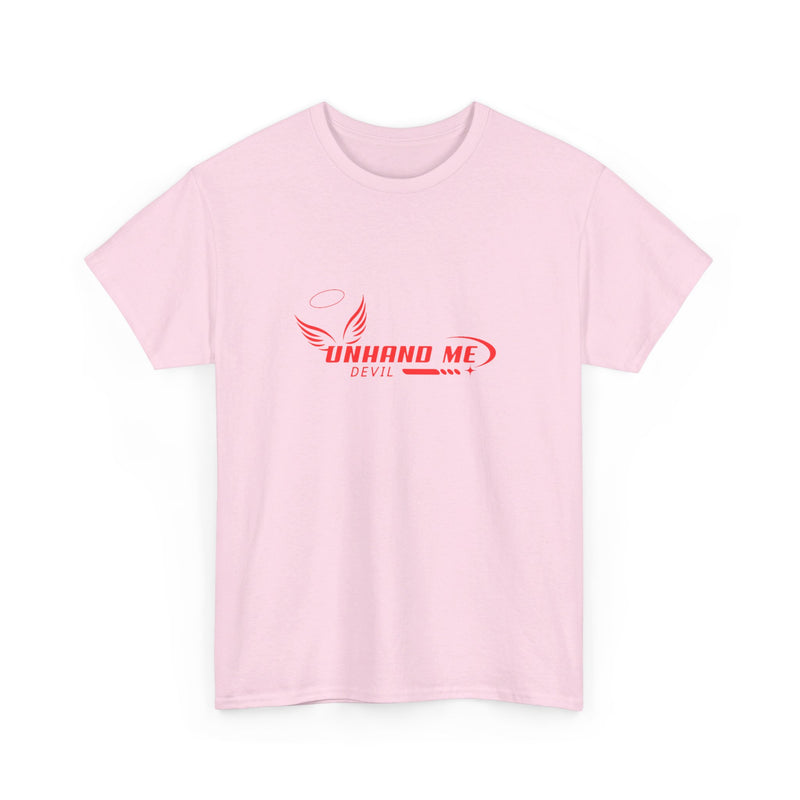 Women & Men’s Heavy Cotton Tee Unhand Me Devil