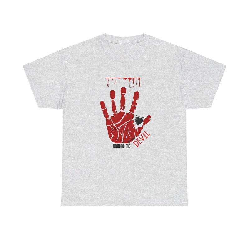 Women’s Heavy Cotton Tee Unhand Me Devil