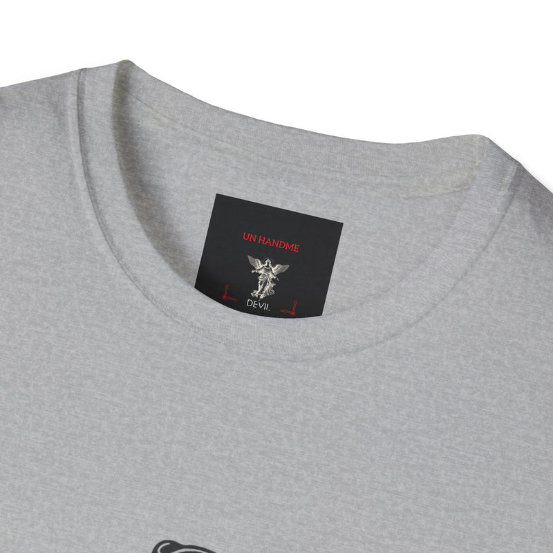 Male Softstyle T-Shirt Unhand Me Devil