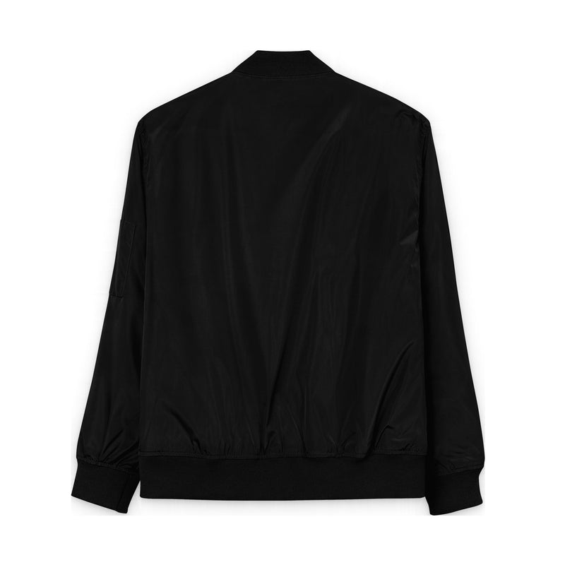 Embroidered Bomber Jacket - Unhand Me Devil