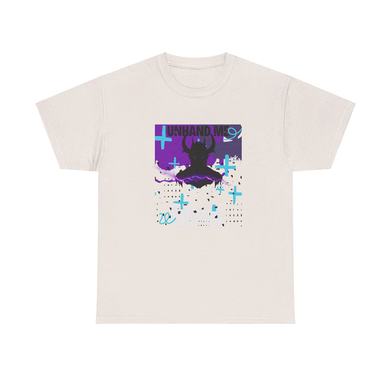 Women's Unhand Me Devil Black Retro tee