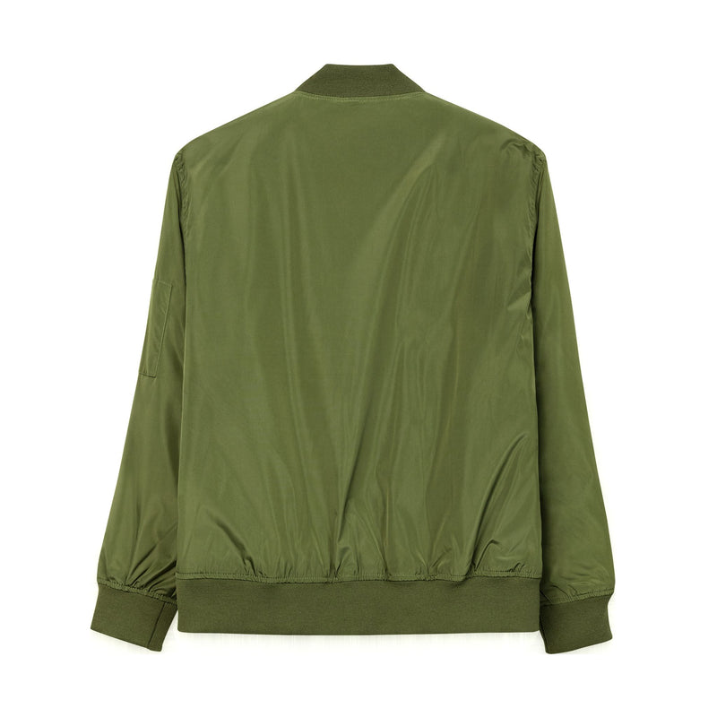 Embroidered Bomber Jacket - Unhand Me Devil