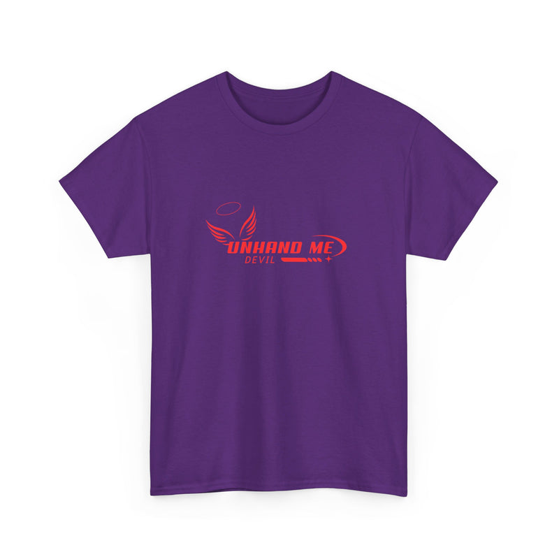 Women & Men’s Heavy Cotton Tee Unhand Me Devil