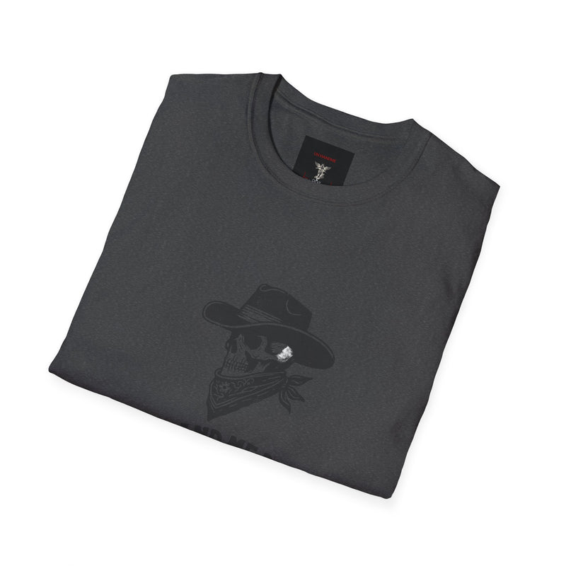 Male Softstyle T-Shirt Unhand Me Devil