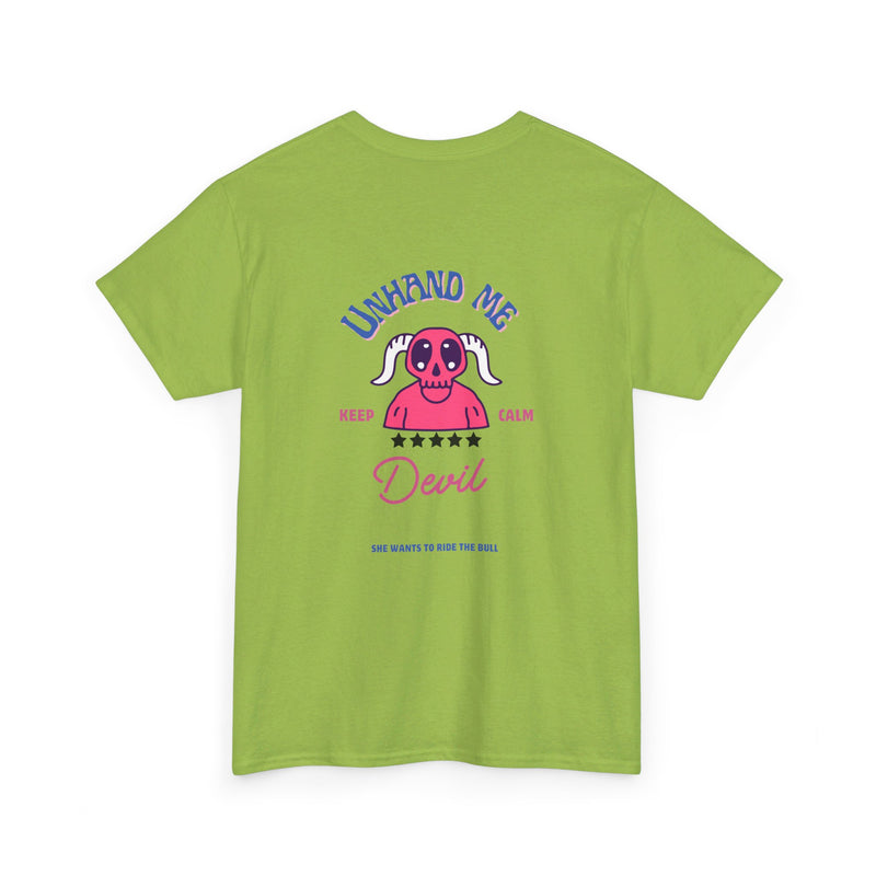 Women's Unhand Me Devil Ride Bull