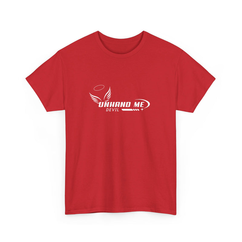 Women & Mens Heavy Cotton Tee Unhand Me Devil