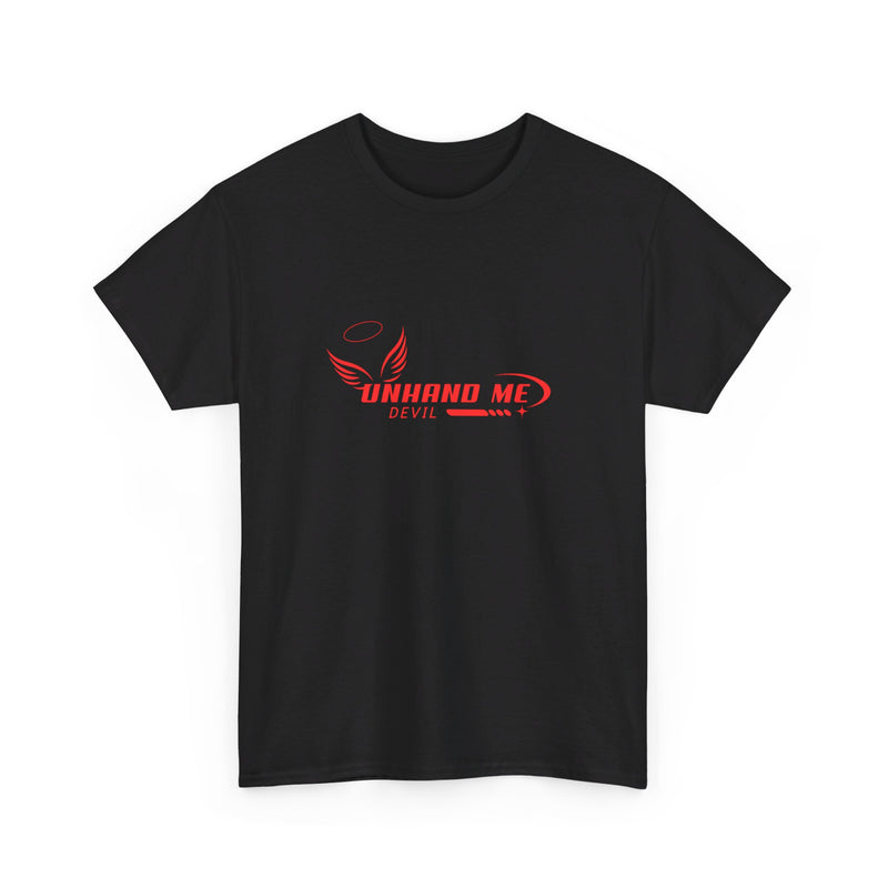 Women & Men’s Heavy Cotton Tee Unhand Me Devil