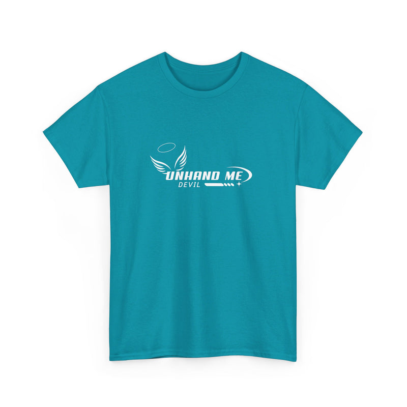Women & Mens Heavy Cotton Tee Unhand Me Devil