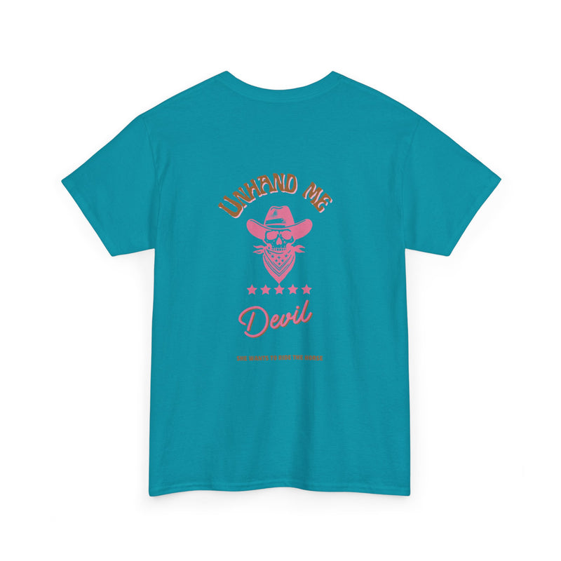 Women's Unhand Me Devil Ride The Horse