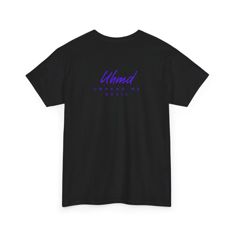 Women's Unhand Me Devil Black Retro tee