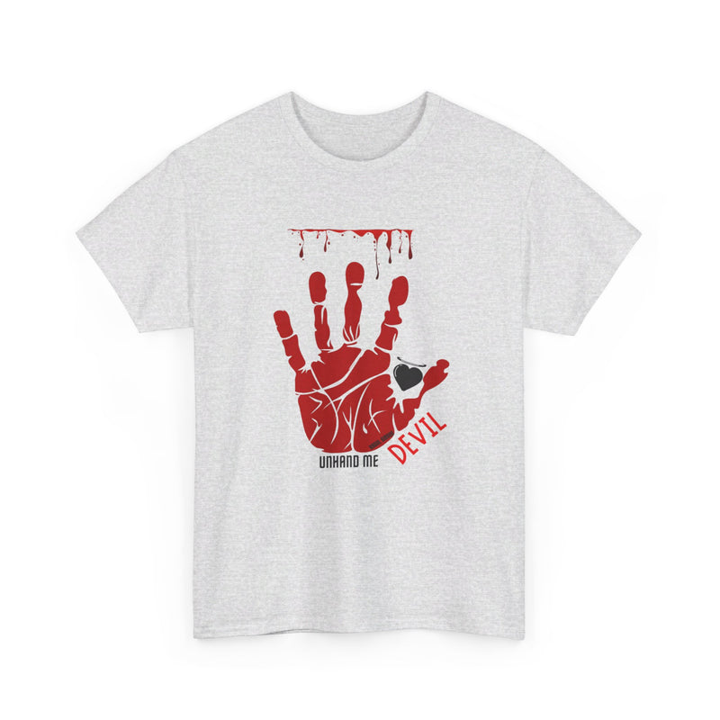 Women’s Heavy Cotton Tee Unhand Me Devil