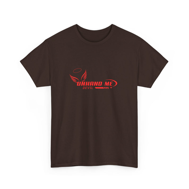 Women & Men’s Heavy Cotton Tee Unhand Me Devil