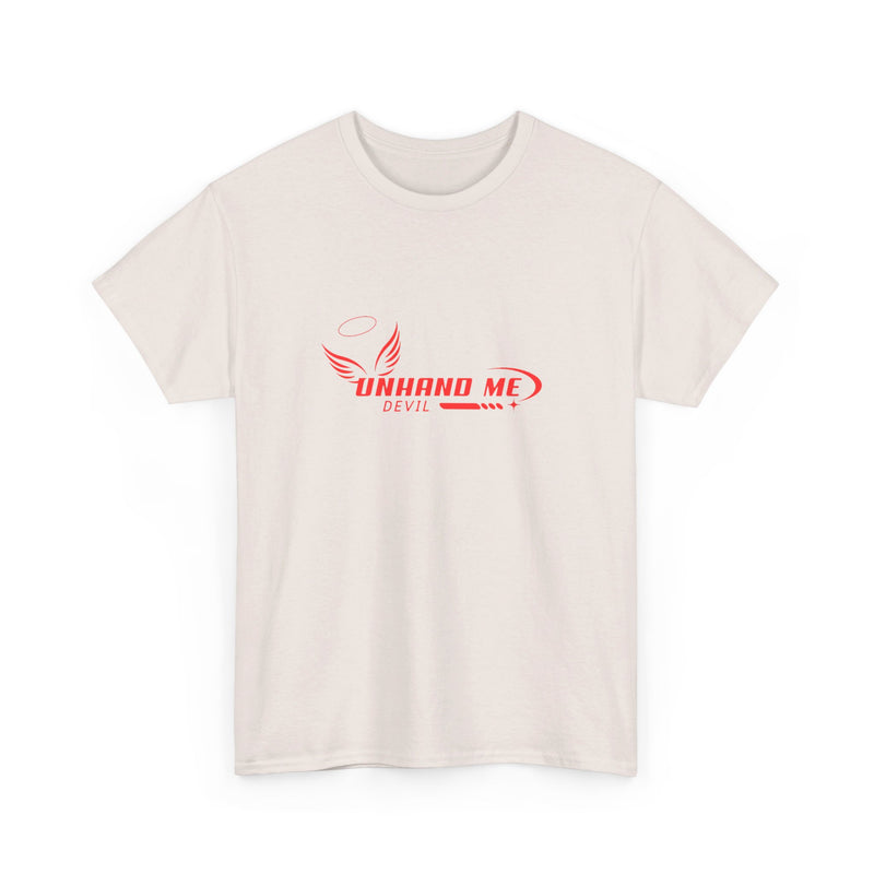 Women & Men’s Heavy Cotton Tee Unhand Me Devil
