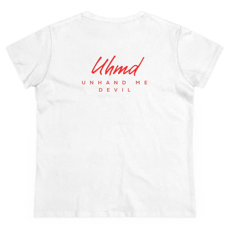 Women's USA Midweight Unhand Me Devil Cotton Tee