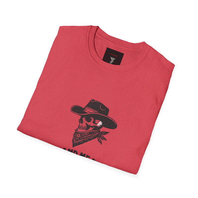 Male Softstyle T-Shirt Unhand Me Devil