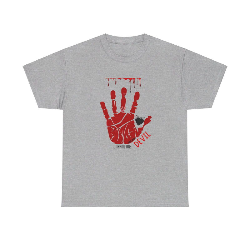 Women’s Heavy Cotton Tee Unhand Me Devil