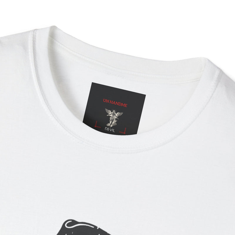 Male Softstyle T-Shirt Unhand Me Devil