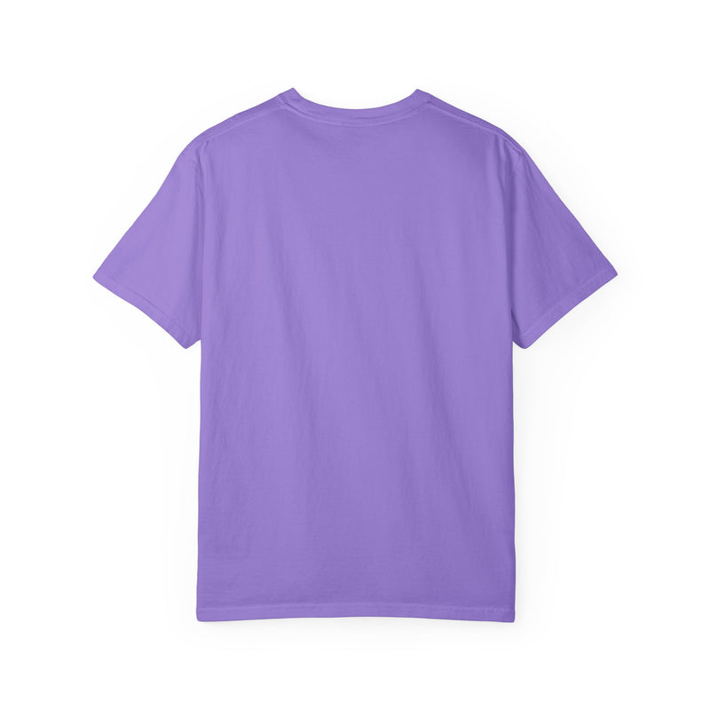 Unisex Garment-Dyed T-shirt with 'Unhand Me Devil' Graphic - Trendy Streetwear