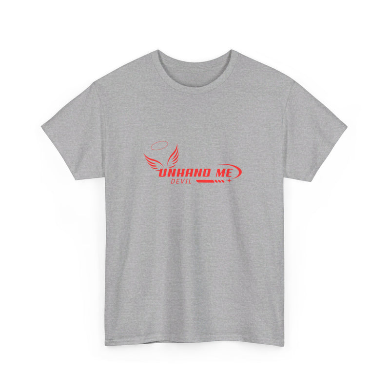 Women & Men’s Heavy Cotton Tee Unhand Me Devil
