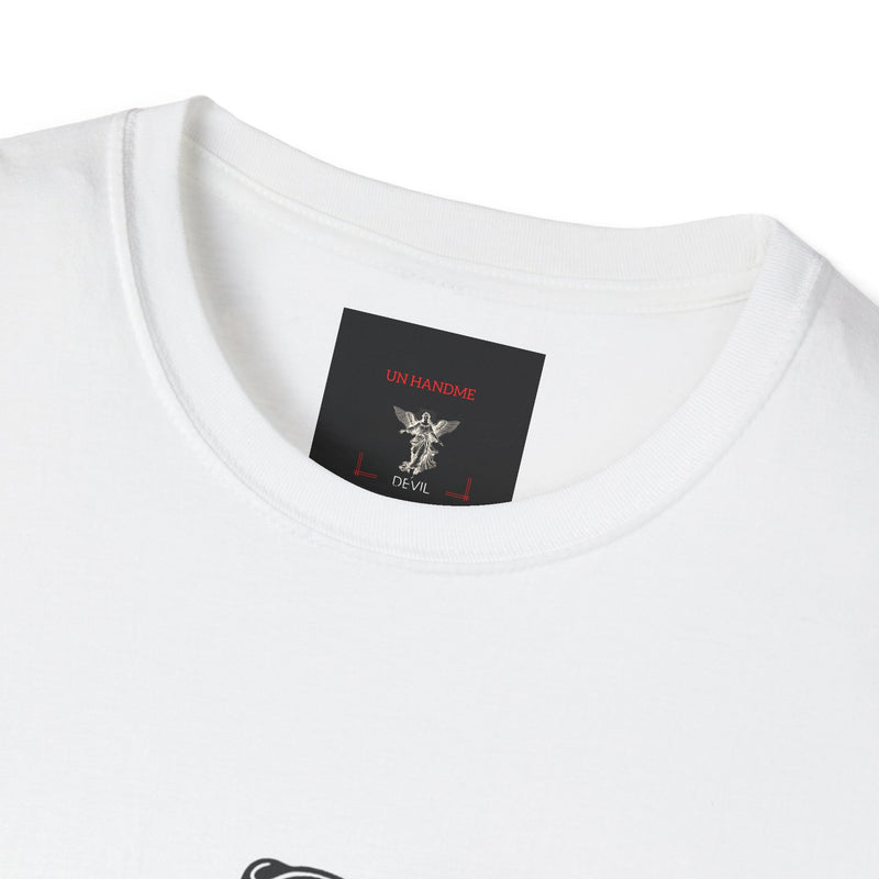 Male Softstyle T-Shirt Unhand Me Devil