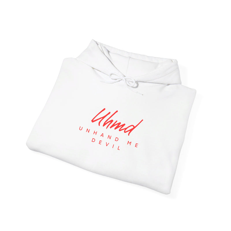 Men's Women's Hooded Sweatshirt Unhand Me Devil