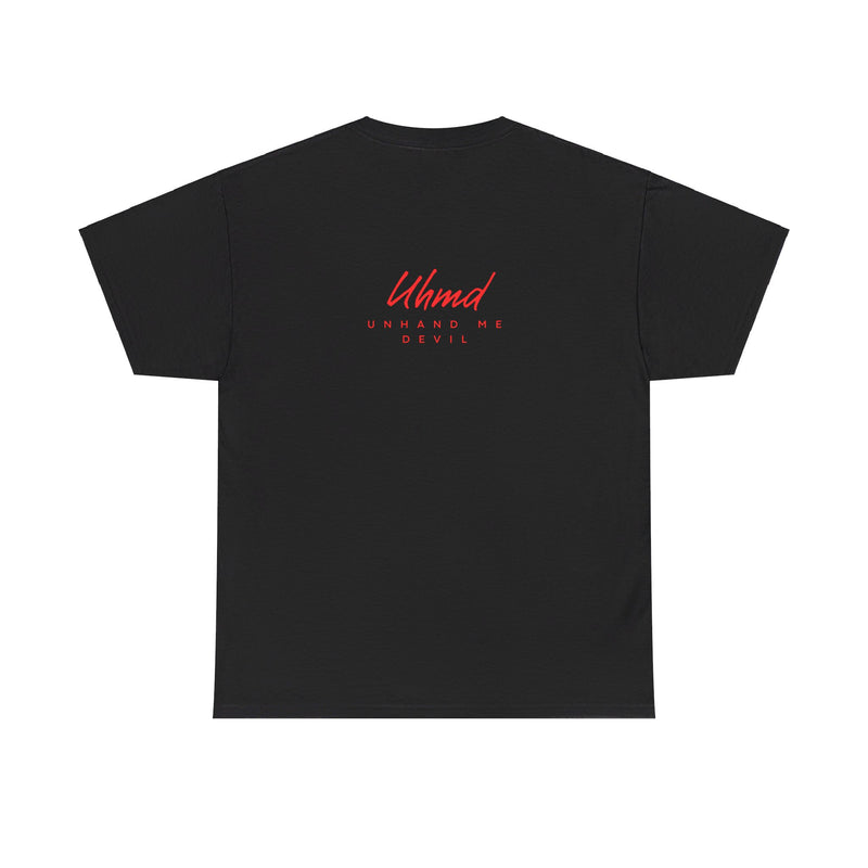 Women's Unhand Me Devil Mr, Skull tee