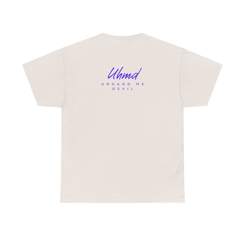 Women's Unhand Me Devil Black Retro tee