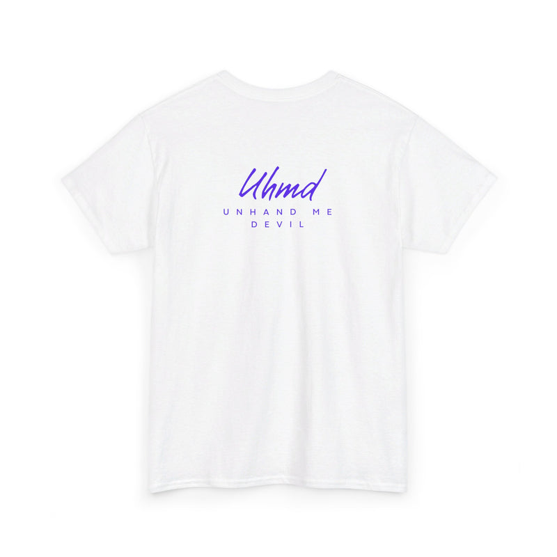 Women's Unhand Me Devil Black Retro tee