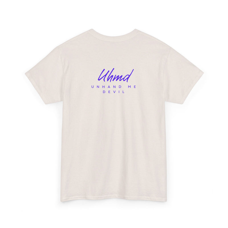 Women's Unhand Me Devil Black Retro tee