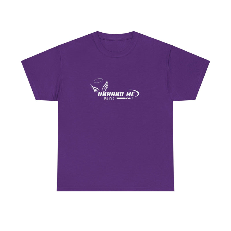 Women & Mens Heavy Cotton Tee Unhand Me Devil