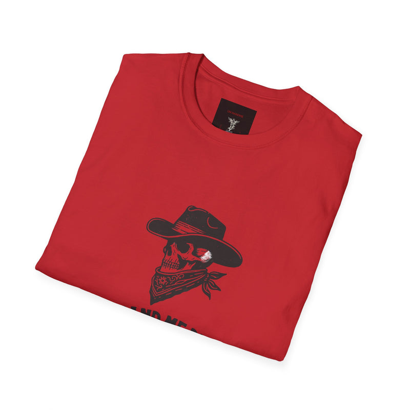 Male Softstyle T-Shirt Unhand Me Devil