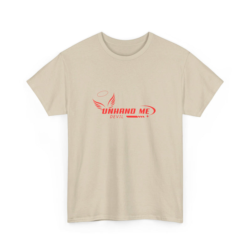 Women & Men’s Heavy Cotton Tee Unhand Me Devil