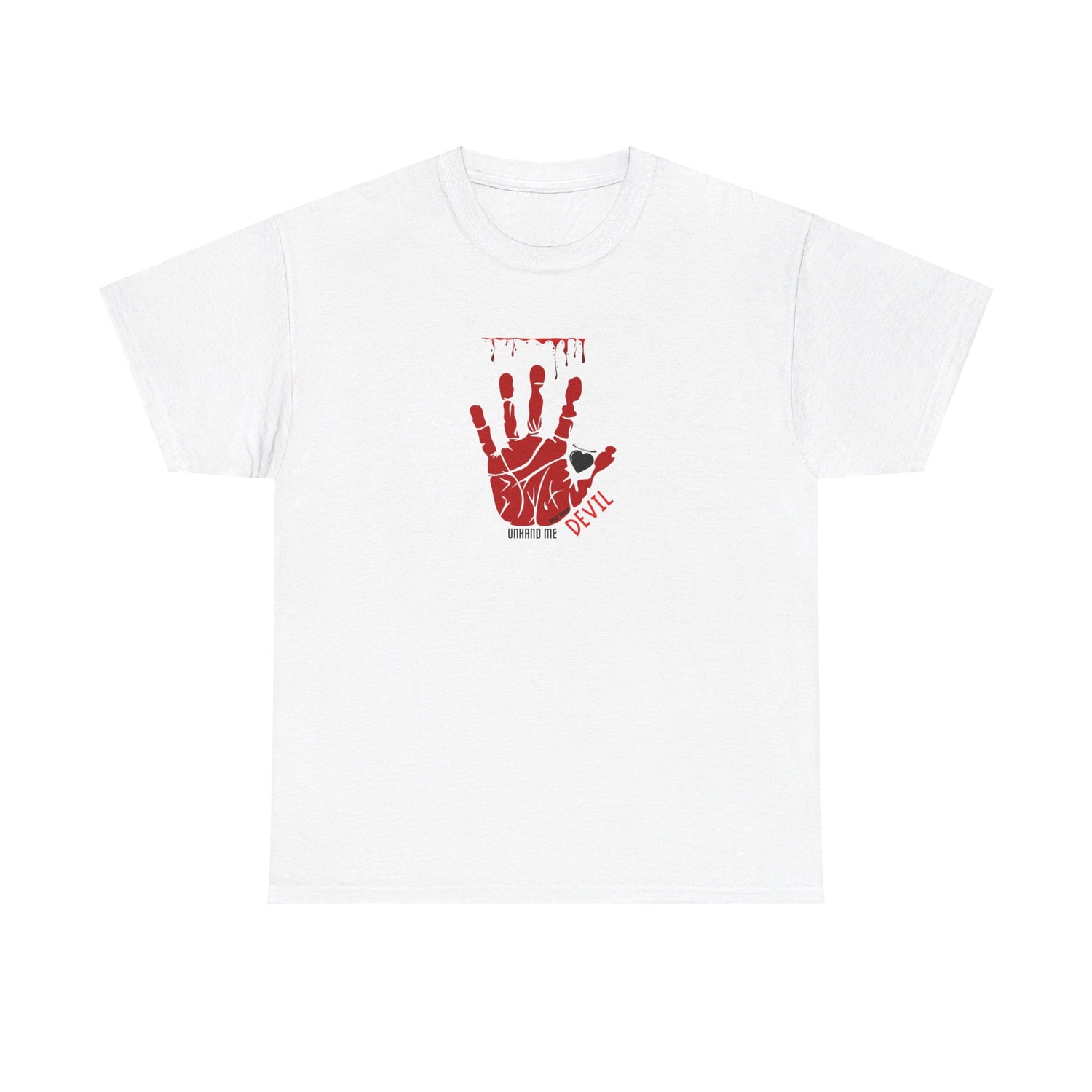 Women’s  Heavy Cotton Tee Unhand Me Devil