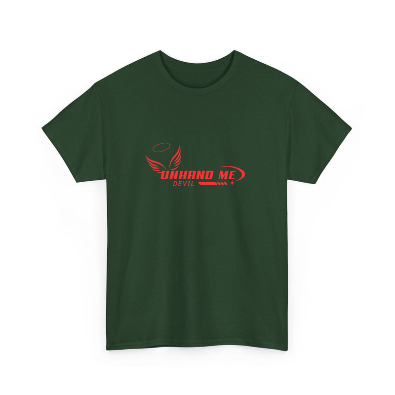 Women & Men’s Heavy Cotton Tee Unhand Me Devil