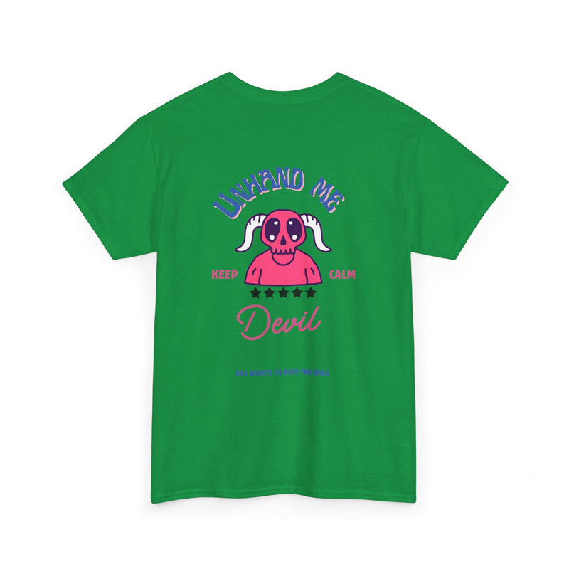 Women's T-Shirt Unhand Me Devil Ride Bull