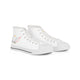 Men's White  High Top Angel Wings Sneakers Unhand Me Devil