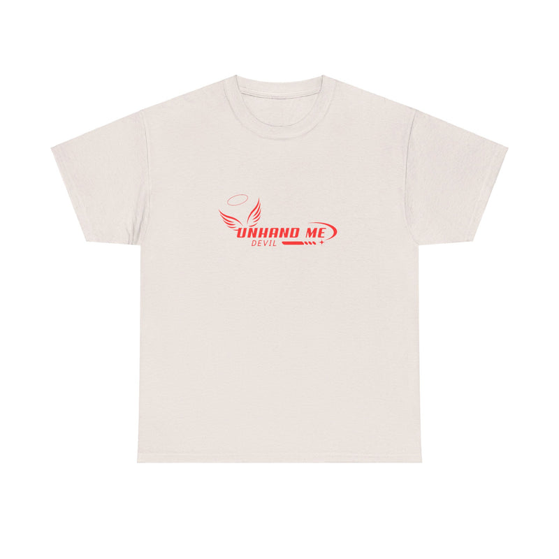 Women & Men’s Heavy Cotton Tee Unhand Me Devil