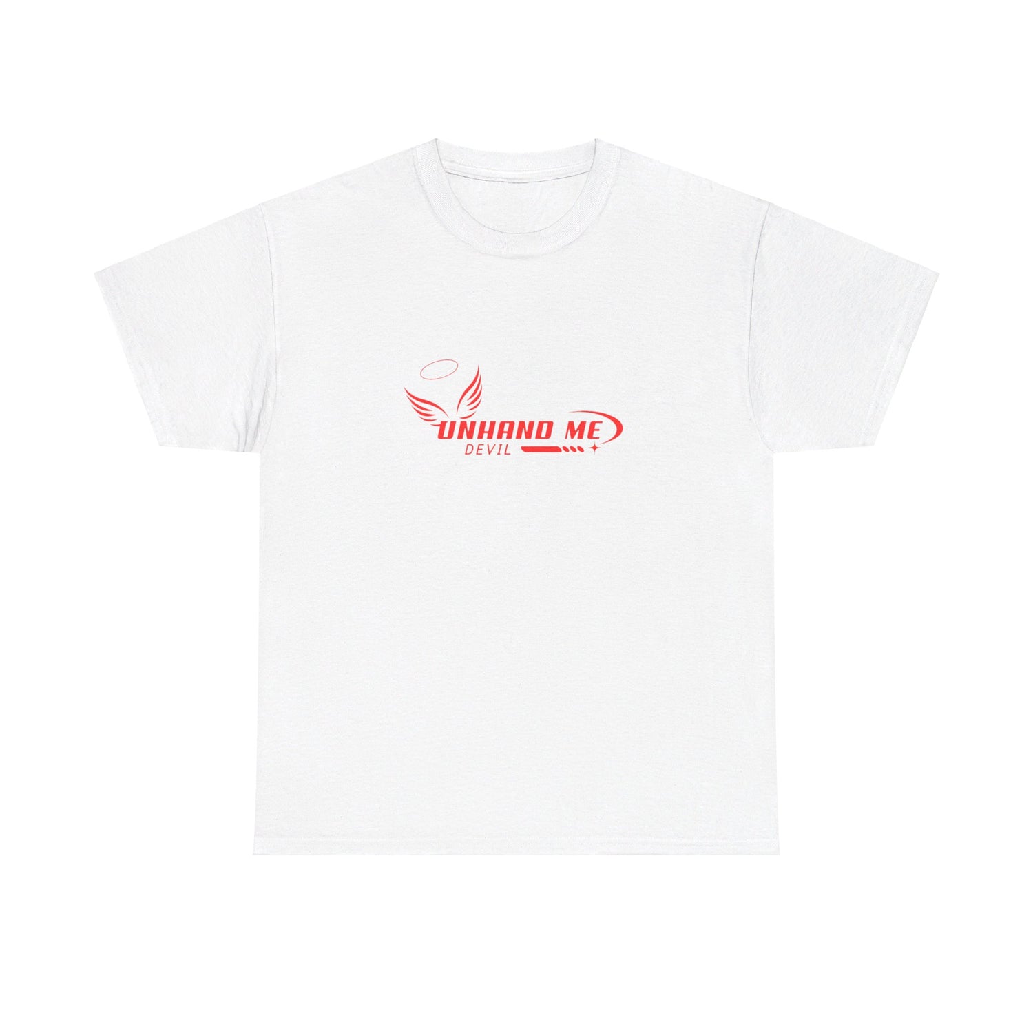 Women & Men’s Heavy Cotton Tee Unhand Me Devil