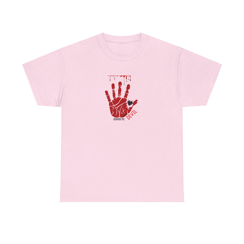 Women’s  Heavy Cotton Tee Unhand Me Devil