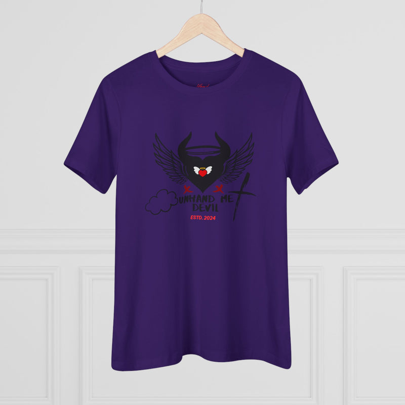 Women's Cotton Tee Uhand Me DEVIL