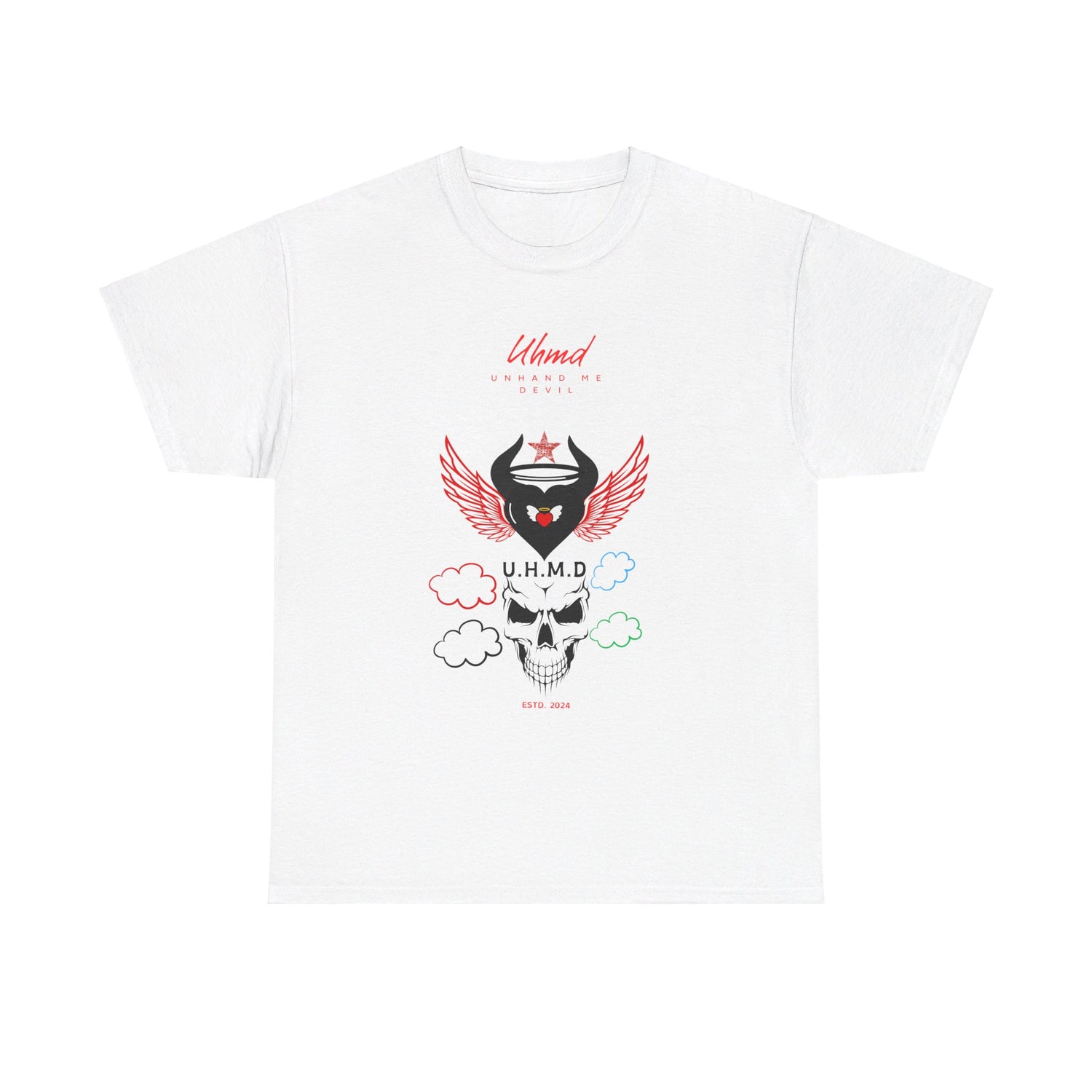 Women's Unhand Me Devil Heart Skull