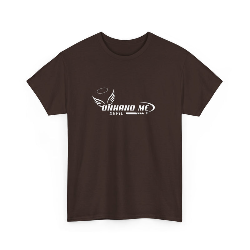 Women & Mens Heavy Cotton Tee Unhand Me Devil