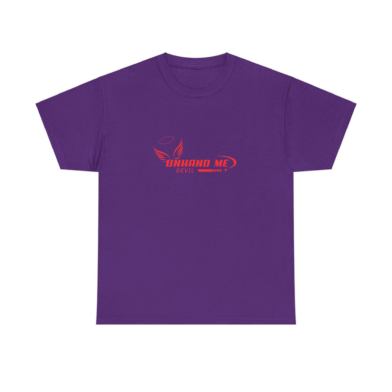 Women & Men’s Heavy Cotton Tee Unhand Me Devil