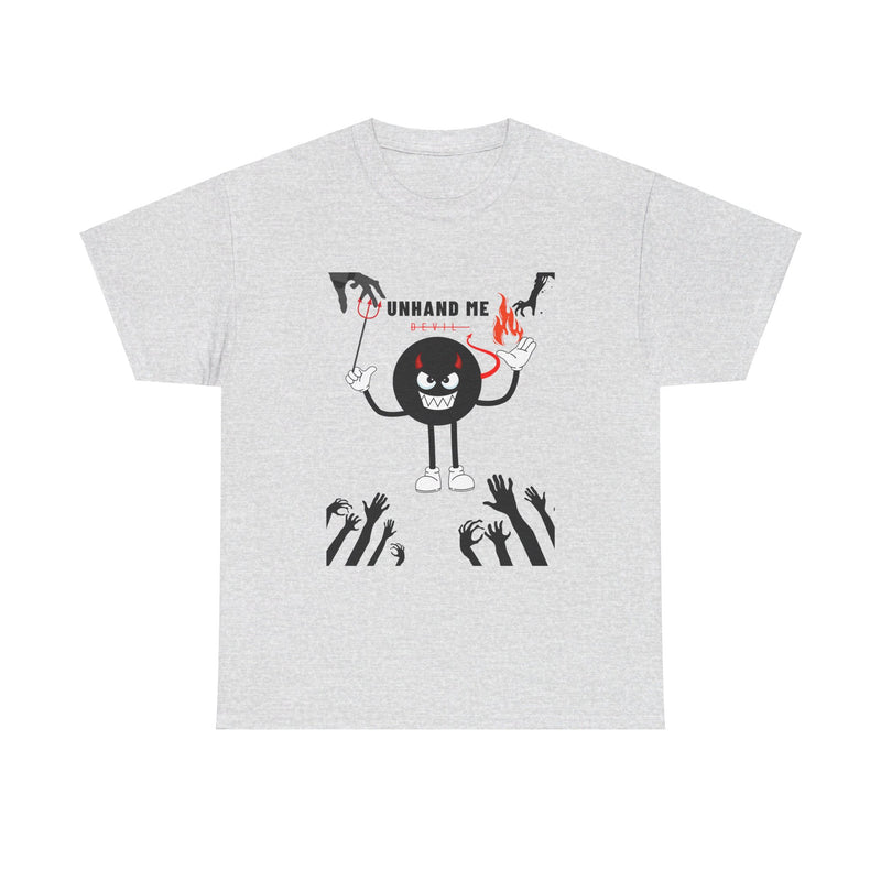 Women’s Men's Heavy Cotton Tee Unhand Me Devil