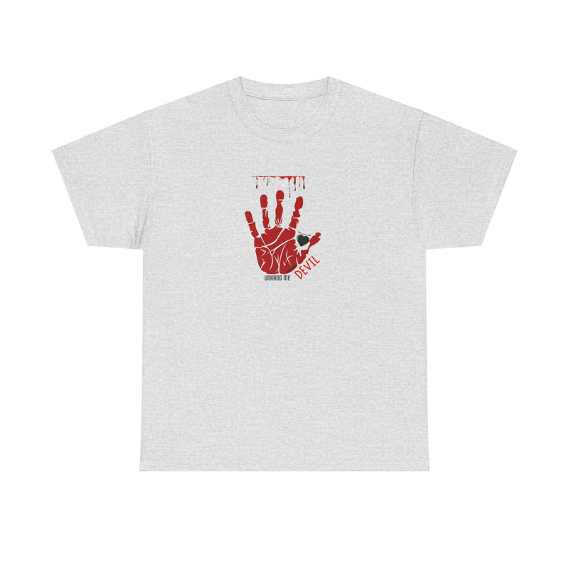 Women’s  Heavy Cotton Tee Unhand Me Devil