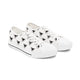 Women's Low Top Heart  Sneakers Unhand Me Devil